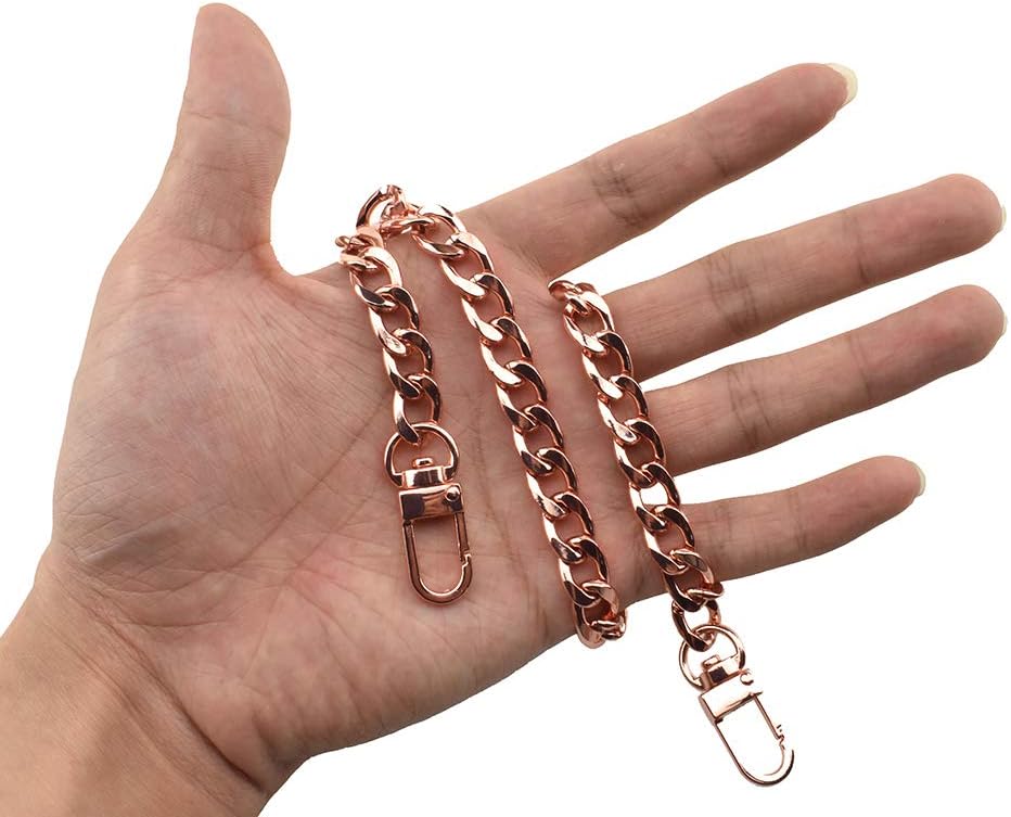 rose gold purse strap