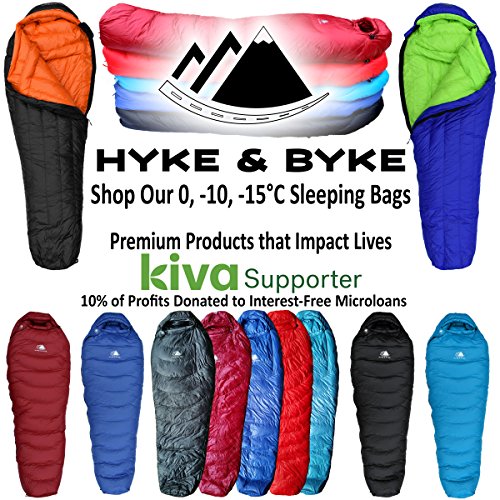 Hyke And Byke Eolus 800 Fill Power Goose Down Sleeping - Main Image