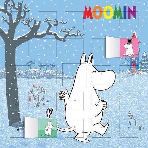 Moomin and the Winter Snow advent calendar (with stickers) Calendar – Advent Calendar, 2 Aug. 2017