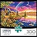 Buffalo Games - Lakeside Cabin - 300 Large Piece Jigsaw Puzzle