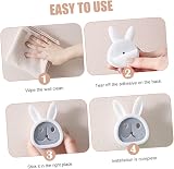 COLLBATH 6pcs Cartoon Towel Hook Rack Self-Adhesive for Home & Kitchen view 4