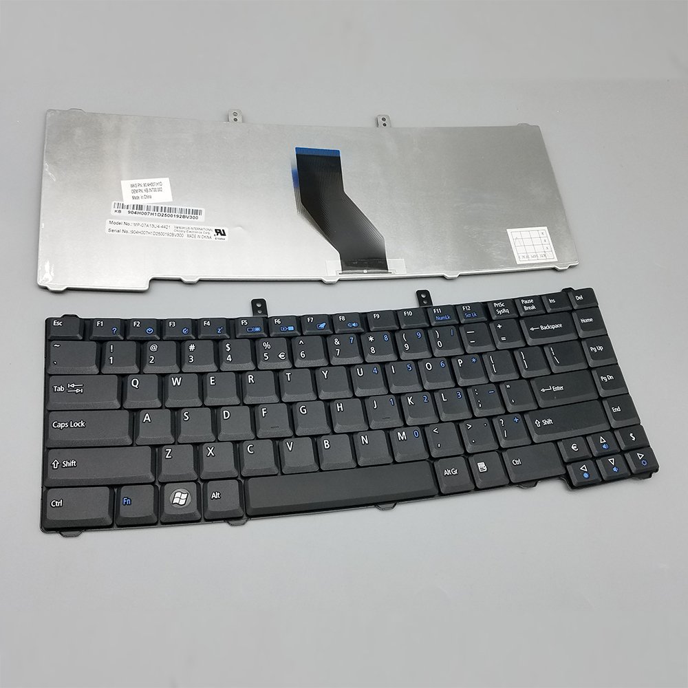 US Layout Notebook Keyboard for Acer TravelMate 4320 4520 4525 4720 5220  5220G 5310 5320 5520 5520G 5710 5720 7320 7720 TM4520 NSK-AGK1D NSK-AGL1D  Black ...