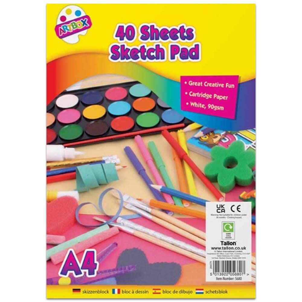 THE ART BOXTallon Sketch PAD - A4-40 Sheets