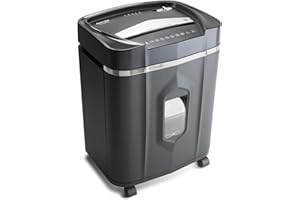 Aurora Anti-Jam 16-Sheet Crosscut Paper/CD and Credit Card Shredder/ 5-Gallon pullout Basket 30 Minutes Continuous Run Time