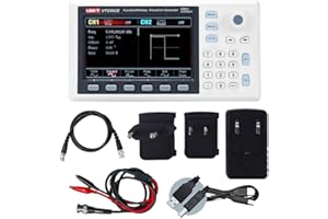 UNI-T UTG962E Handheld 60MHz 2Ch Arbitrary Waveform Generator - Compact RF Signal Generator with Dual Channels, AM/FM/PM Modulation, USB Connectivity