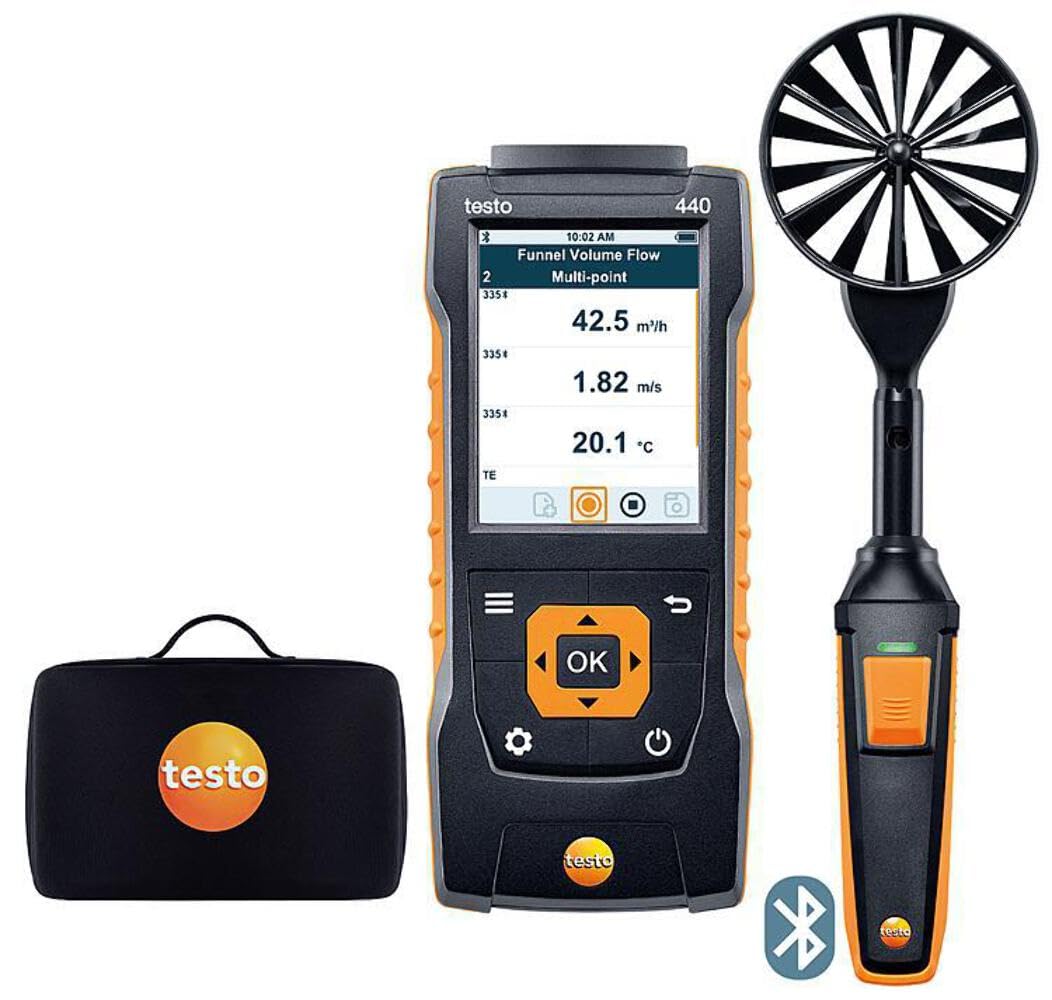 testo 440 100 mm Vane Kit with Bluetooth®