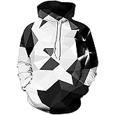 sanatty Unisex Hoodies 3D Print Galaxy Pullover Hooded Sweatshirt Hoodies with Big Pockets for Men, Teen Boy, Women