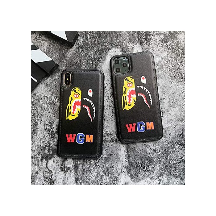 Buy Shark Teeth Print Leather Hardshell Case For Iphone 11 Iphone 11 Pro Iphone 11 Pro Max Hardshell Silicone Case Bape Hypebeast Supreme Slim Protect Fashion Stylish Style 1 Iphone 11 Pro Online At Desertcart Cyprus