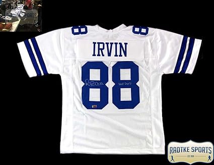 michael irvin signed jersey