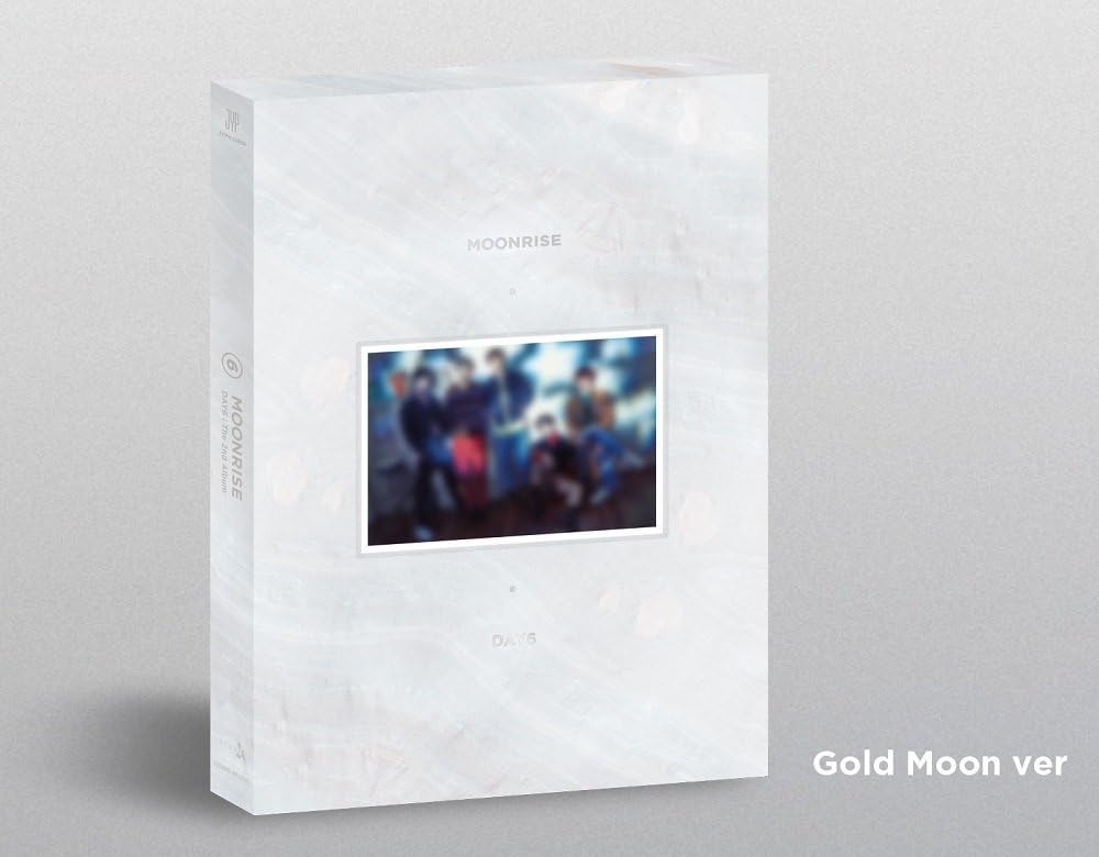 DAY6 - MOONRISE [Gold Moon ver.] CD+Photobook+2Photocards+Extra Photocards Set