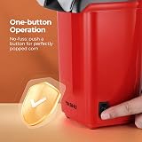YASHE Electric Hot Air Popcorn Maker Machine 1200W Oil-Free Healthy 2 Min view 4