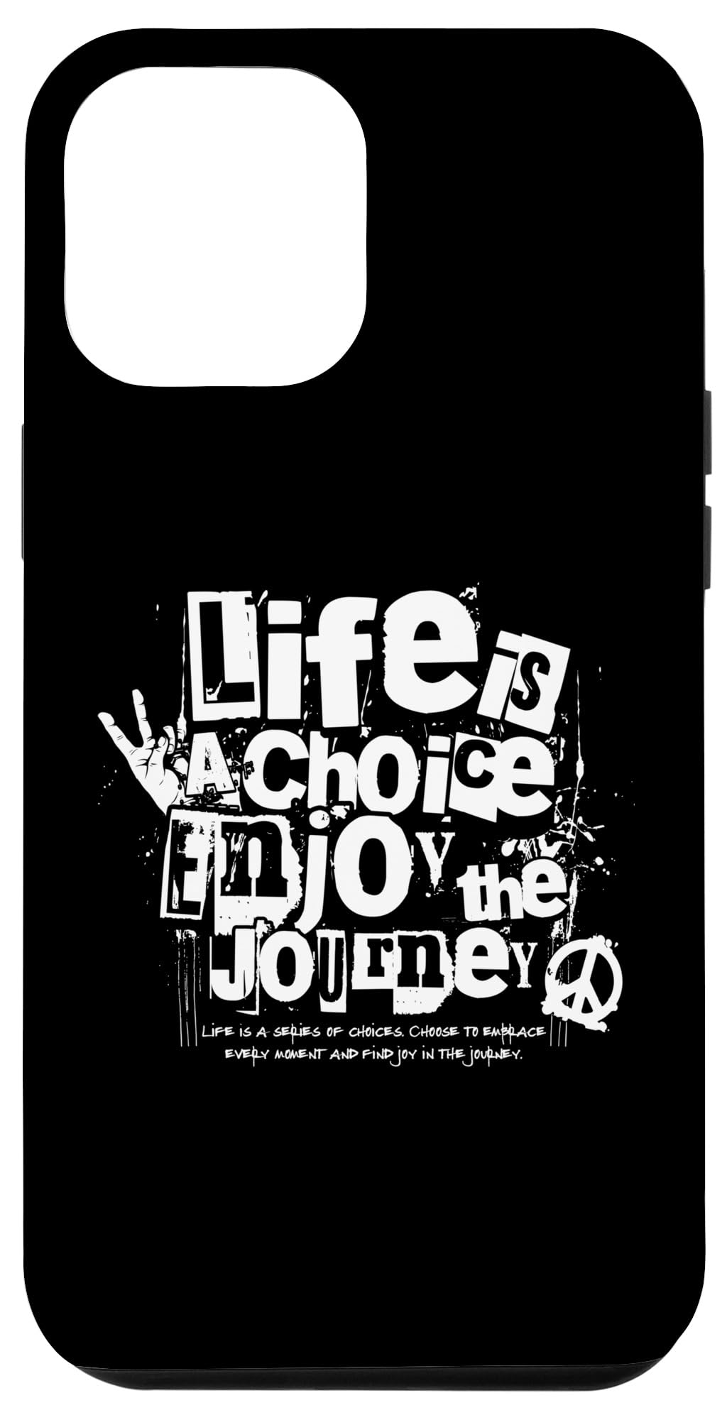 iPhone 12 Pro Max Life is a Series of Choices | Motivational Streetwear Gift Case
