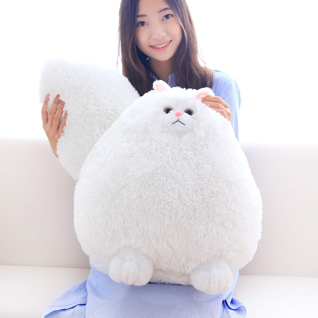Mua Winsterch 超大型 白猫 ぬいぐるみ 50cm Tren Amazon Nhật Chinh Hang 21 Fado
