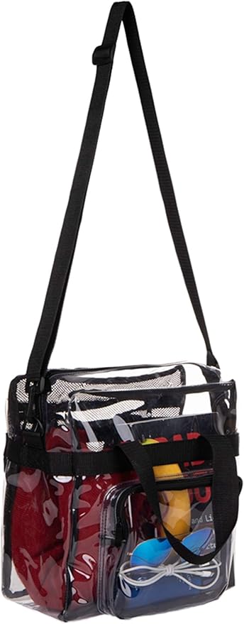 amazon clear bag 12x6x12