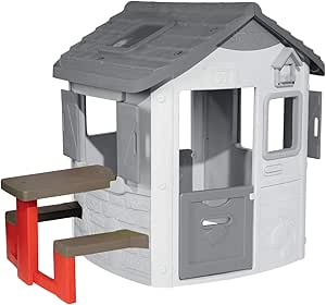 smoby friends playhouse with picnic table