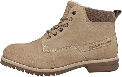Homme 321-auf51 Bottes avec Doublure Chaude, Beige, 45 EU