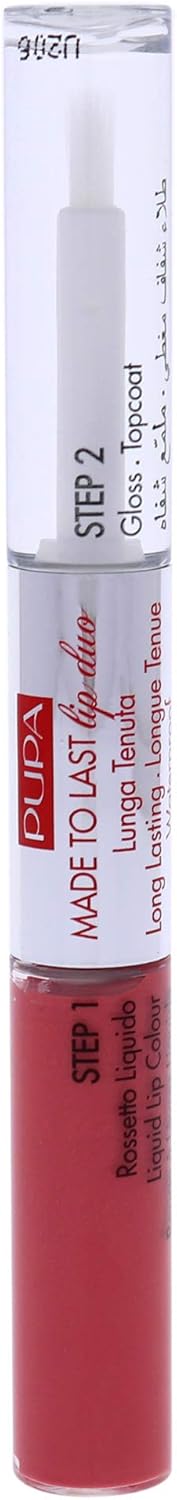 Pupa Milano Made To Last Lip Duo - 008 Miami Pink For Women 0.13 oz Lipstick, Made To Last Lip 008 Miami Pink - Image 3