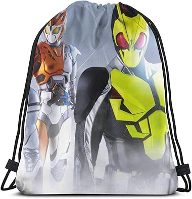 Amazon ビームバックパック 仮面ライダー 巾着バックパック ジムサック ナップサック 多機能ビームバックパック 収納バッグ 巾着袋 旅行防水 通勤 運動 大容量 男女兼用 Simple Love シンプル ラブ シューズ バッグ