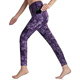EILYEE Women Workout Leggings with Pockets High Waist Tummy Control Yoga Pants 4 Ways Stretch Yoga Leggings