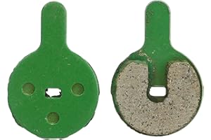 Disc Brake Pads, 5 Pair Disc Brake Pads Semi Metal Bike Disc Brake Pads Low Noise Smooth Braking Scooter Brake Pads Replaceme
