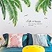 iwallsticker Palm Tree Wall Decals Wall Stickers for Kids Room Bedroom Living Room Home Decor