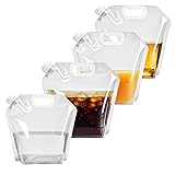 4 Pack Collapsible Water Container 1.3/2.6 Gallon