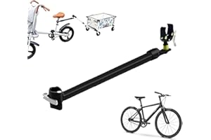 Bike Trailer Hitch Connector for Portable Folding Wagon Collapsible Steel Garden Cart“ Wagons Carts Bicycle Trailer for Groce