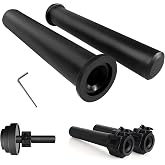 Standard Olympic Barbell Adapter Sleeve: Converts 1 inch Standard Weight Plate Posts to 2" Olympic Weight Plate Posts - Perfect for Deadlifts &amp; Squats
