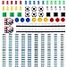 ELEGOO Electronics Component Pack with resistors, LEDs, Switch, Potentiometer for Arduino UNO, MEGA2560, Raspberry Pi primary