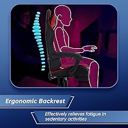 Gaming Chair Office Chair Desk Chair with Footrest