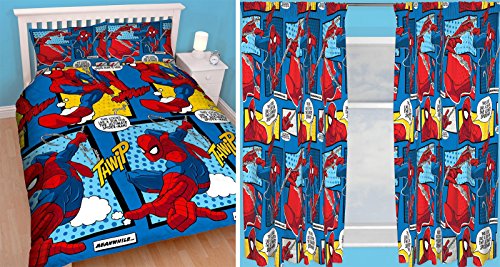 Spiderman Webhead Double Duvet Set and Matching 66