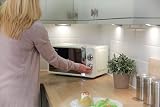 Russell Hobbs RHMM701C 17L 700W Cream Microwave 5 Power Levels Defrost view 4