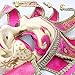 Hophen Pink Jester Masquerade Mardi Gras Venetian Mask Wall Decorative Art Collection Nine Angles