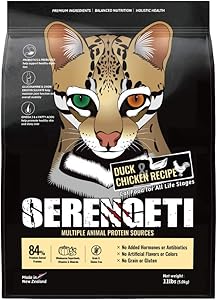 Beamlet Big Paws Serengeti Grain Free Duck & Chicken Recipe Dry ALS Cat Food