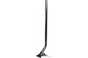 Antennas Direct ClearStream Universal Mast, 40-inch w/Hardware & Pivoting Base – All-Weather Powder-Coated Steel Pole & Base, Easy Install (Black)