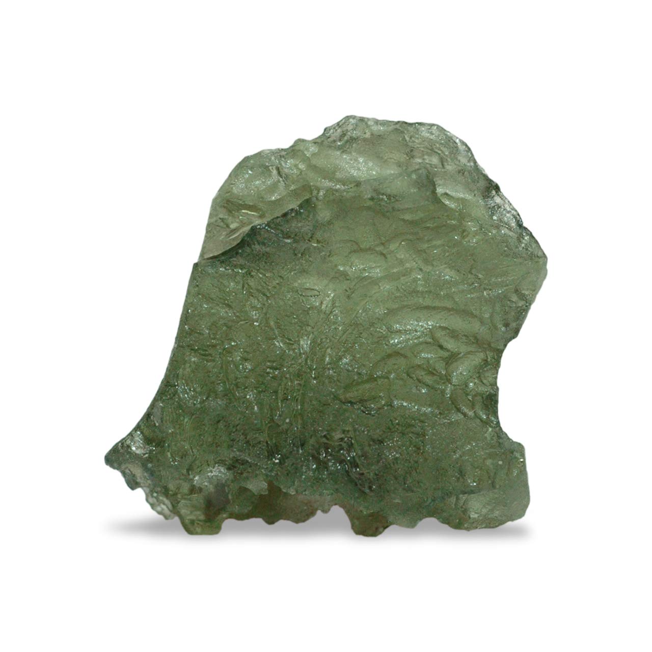 Starborn Genuine Rough Moldavite 15-20 Carat Stone, One Piece