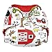 Imagine Baby Products Newborn Stay Dry All-in-One Snap Cloth Diaper, Barnyard Jam