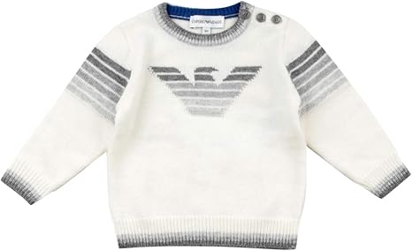 maglione bianco bambino