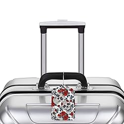 Docsckus 1 PCS PU Leahter Luggage Tag with