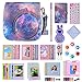 Bsuuy 16 in 1 Instax Mini 9 Camera Accessories Set for Fujifilm Instax Mini 9/ Mini 8/ Mini 8+ Camera, Includes Mini 9 Case,Albums,Six Color Filters,Rainbow Shoulder Strap ETC (Meteor)