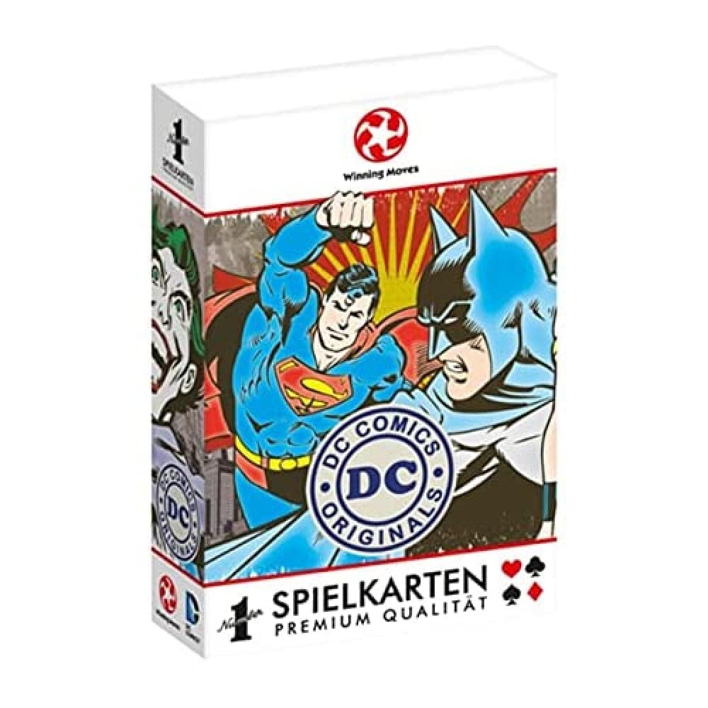 Winning Moves Number 1 Playing Cards - DC Originals
