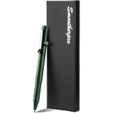 SMOOTHERPRO 2-in-1 Pen and Pencil, Compatible with Parker Refill,Green | Ballpoint and Graphite Alloy Tip in One Retractable Pen for Office Notes, Sketching, Journaling, and Daily Carry.