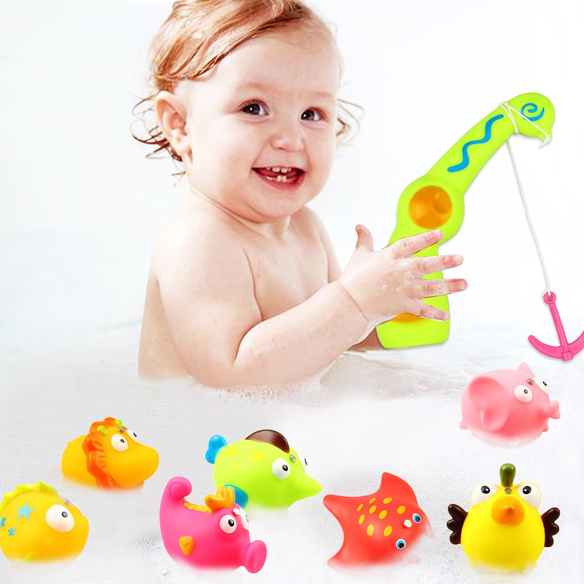 fishing bath toys for toddlers