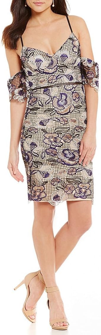 gianni bini off the shoulder dress