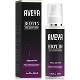 AVEYA Hair Growth Spray, for Women & Men infused with Rosemary Oil,Batana Oil&Biotin for Scalp – Strengthens,Thickens&Accelerates Hair Care - Non-Greasy,Helps Prevent Hair Thinning & Hair Loss – 60ml