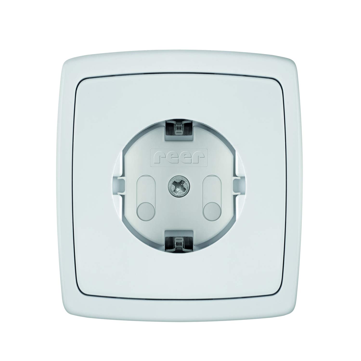 Reer, Socket Protection Screw-On The Original from The Inventor, White, Pack of 20 (1 Pack)