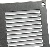 EUROPLAST 300x200mm Galvanised Ventilation Grille Cover Grid Insect Net view 3