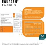 Equazen Omega 3 & 6 Capsules Brain Support 60 Pack DHA EPA GLA Halal view 7