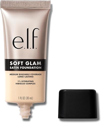 e.l.f. Soft Glam Foundation Medium Coverage 10 Fair Cool Long-Lasting