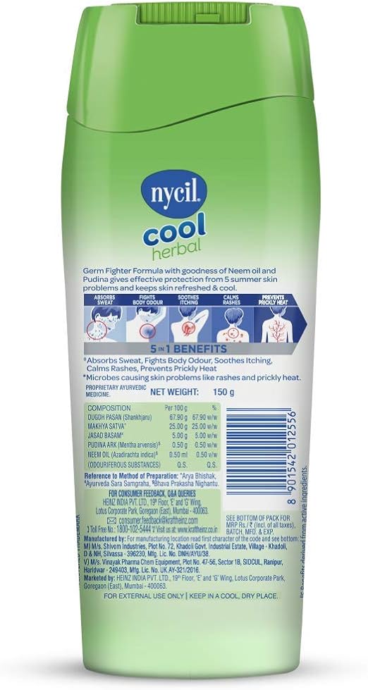 baby nycil powder